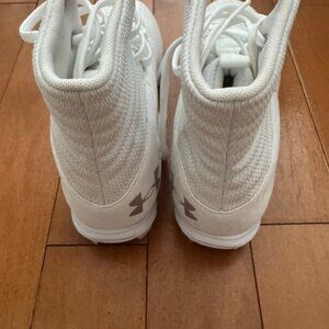 Under Armour Cleats White New